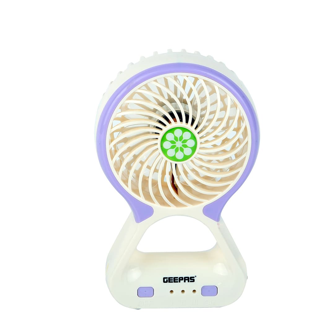 Geepas Rechargeable Mini Fan