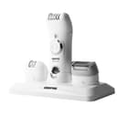 جهاز ازالة الشعر مع ثلاث رؤوس مضاد للماء أبيض جيباس Geepas white Waterproof Three heads Stain Touch Epilator