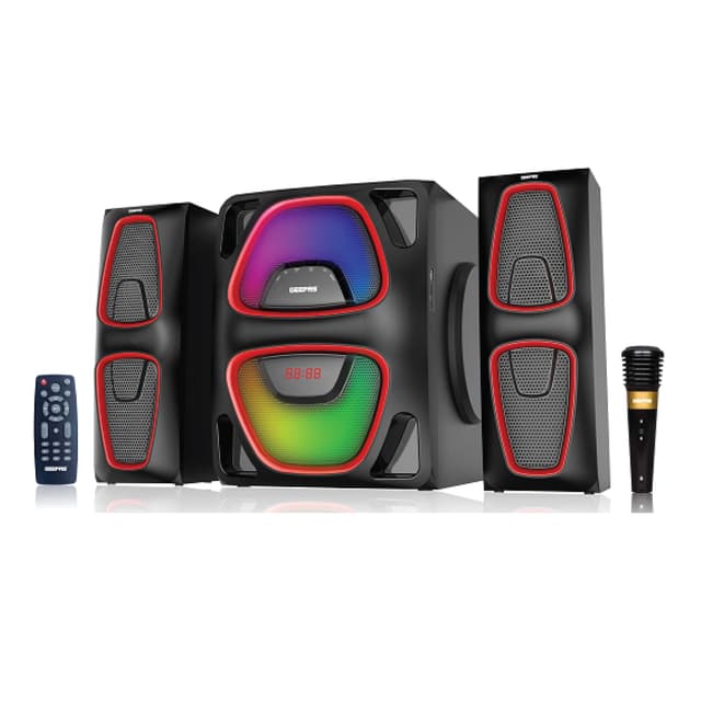 مكبرات صوت للحفلات بلوتوث جيباس Geepas 2.1 Home Theater Big