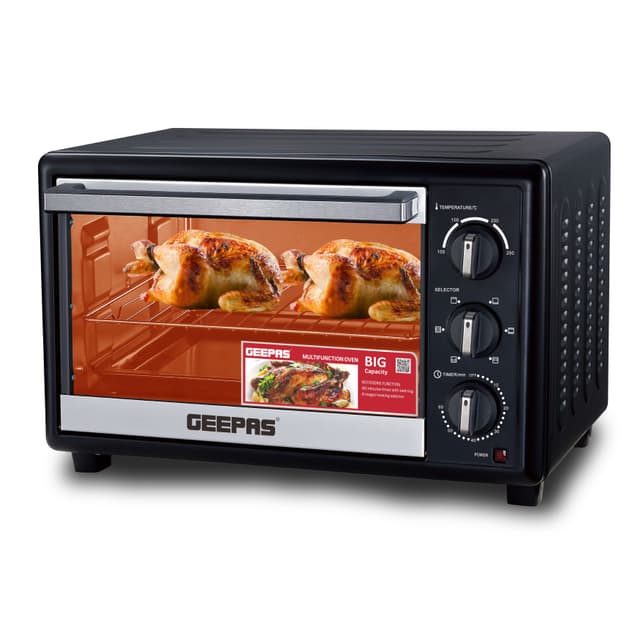 Geepas Electric Oven With Rotisserie, 10L - 303045