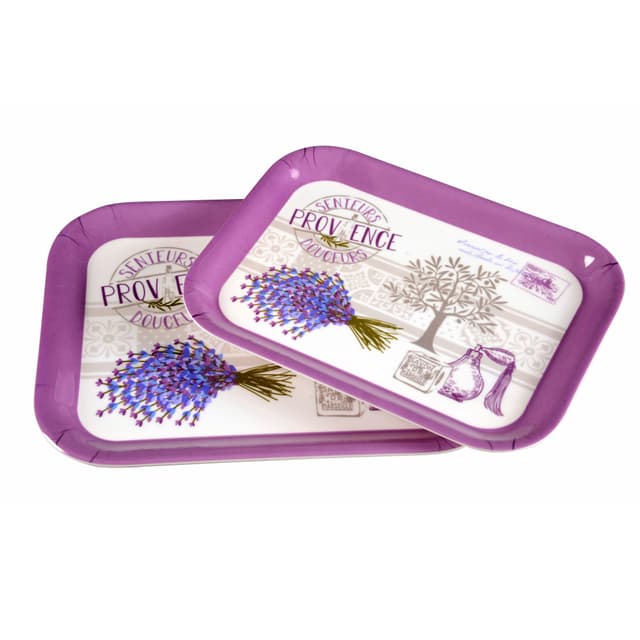 طقم صواني ميلامين قطعتين Delcasa 2Pcs Melamine Tray Set - 295613