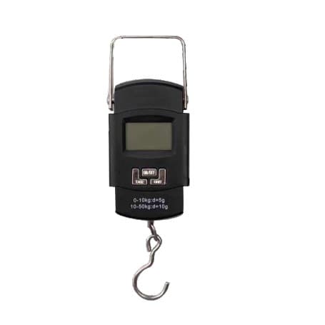 Delcasa Electronic Digital Hanging Scale, 50 Kg Maximum Capacity, Lcd Display, High Precision