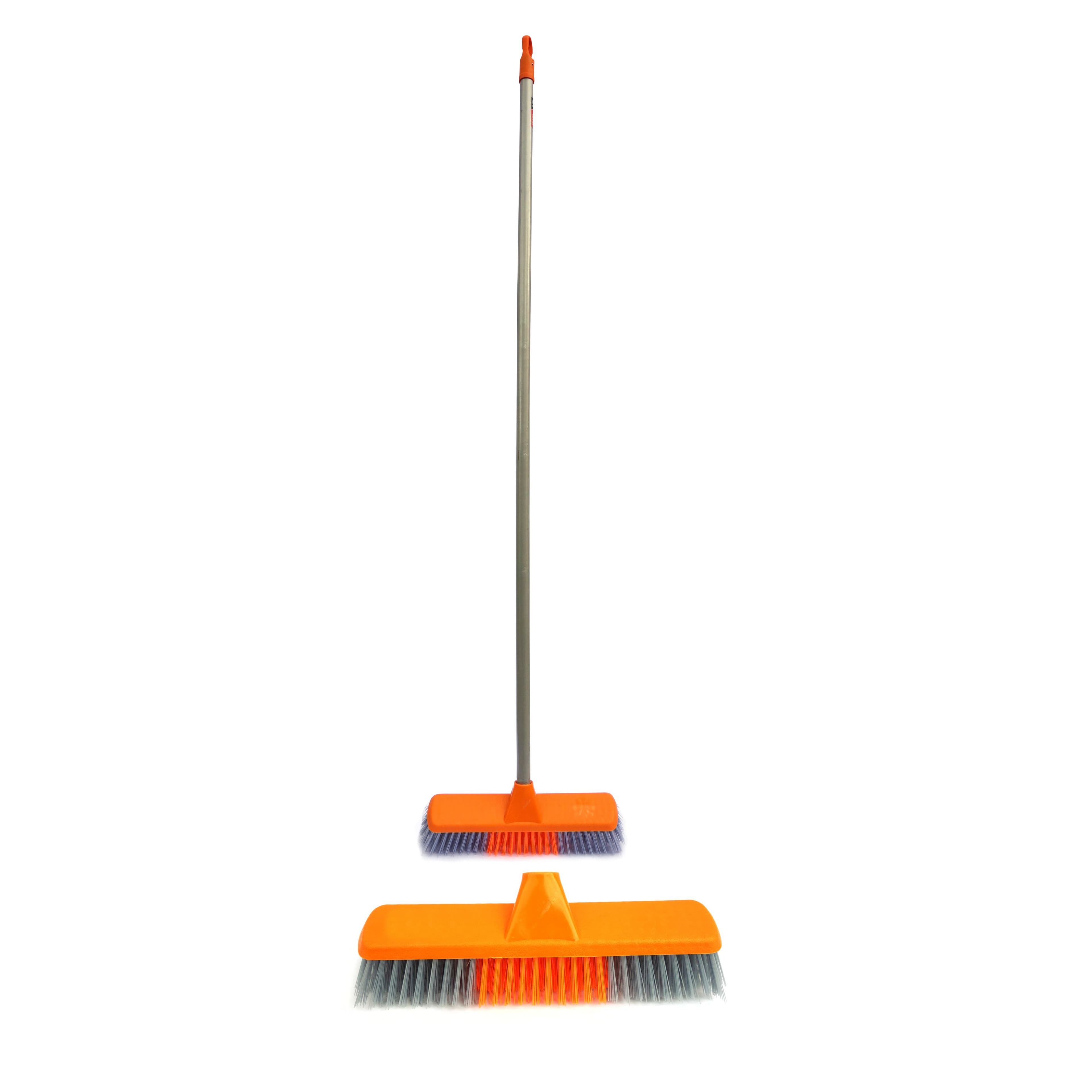 Delcasa Broom With Pvc Coated Wooden Handle - Indoor Sweeping Broom Brush - The Perfect Indoor