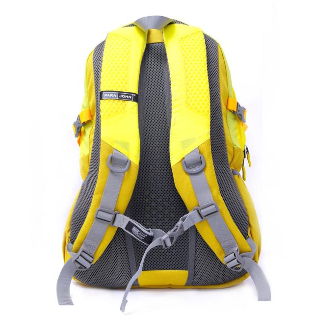 شنطة ظهر متعددة الإستخدامات قياس 19 إنش لون أصفر Backpack, 19'' Travel Laptop Backpack Hiking Travel Camping Backpack - PARA JOHN - SW1hZ2U6NDUzODA2