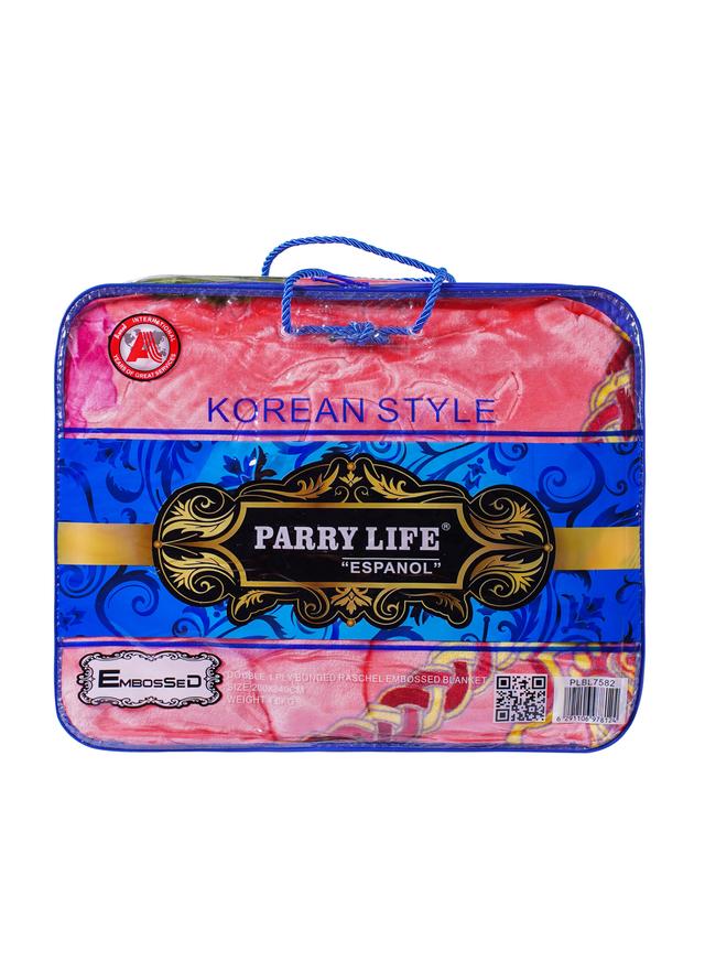 PARRY LIFE Espanol Single Ply Double Sided Embossed Blanket 200*240 Cm - SW1hZ2U6NDYyNTA0