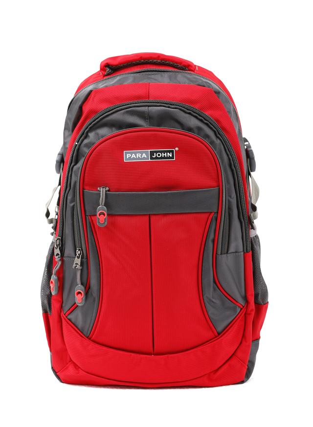 شنطة ظهر متعددة الإستخدامات مقاس 16 – أحمر  PARA JOHN Backpack For School, Travel & Work - SW1hZ2U6NDUzMjQ1