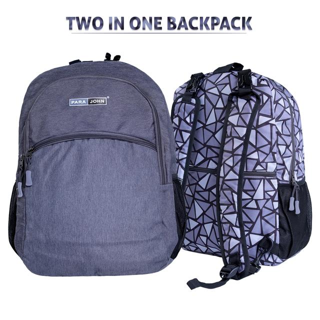 شنطة ظهر متعددة الإستخدامات مقاس 19 – عدد 2  PARA JOHN Backpack Rucksack - Travel Laptop Backpack - SW1hZ2U6NDUzODk2