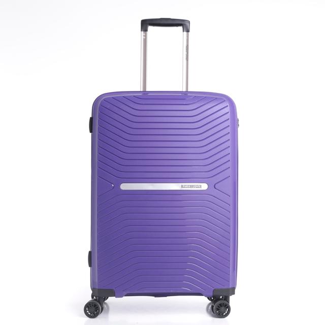 طقم حقائب سفر 3 حقائب مادة PP بعجلات دوارة (20 ، 24 ، 28) بوصة بنفسجي PARA JOHN – Travel Luggage Suitcase Set of 3 – Trolley Bag, Carry On Hand Cabin Luggage Bag (20 ، 24 ، 28) inch - SW1hZ2U6NDM3OTYz