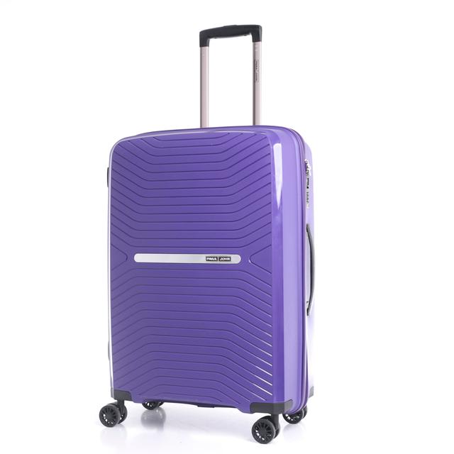 طقم حقائب سفر 3 حقائب مادة PP بعجلات دوارة (20 ، 24 ، 28) بوصة بنفسجي PARA JOHN – Travel Luggage Suitcase Set of 3 – Trolley Bag, Carry On Hand Cabin Luggage Bag (20 ، 24 ، 28) inch - SW1hZ2U6NDM3OTY1