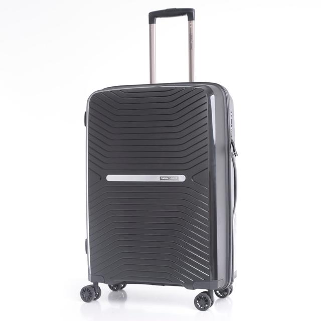 طقم حقائب سفر 3 حقائب مادة PP بعجلات دوارة (20 ، 24 ، 28) بوصة أسود PARA JOHN - Travel Luggage Suitcase Set of 3 - Trolley Bag, Carry On Hand Cabin Luggage Bag - Lightweight (20 ، 24 ، 28) inch - SW1hZ2U6NDM3NjM0