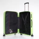 طقم حقائب سفر 3 حقائب مادة PP بعجلات دوارة (20 ، 24 ، 28) بوصة أخضر فاتح PARA JOHN - Travel Luggage Suitcase Set of 3 - Trolley Bag, Carry On Hand Cabin Luggage Bag (20 ، 24 ، 28) inch - SW1hZ2U6NDM3ODg3