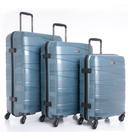 طقم حقائب سفر 3 حقائب مادة ABS بعجلات دوارة (20 ، 24 ، 28) بوصة أزرق فاتح PARA JOHN - Travel Luggage Suitcase Set of 3 - Trolley Bag, Carry On Hand Cabin Luggage Bag - Lightweight Travel Bags with 360 Durable 4 Spinner Wheels - Hard Shell Luggage Spinner - (20'', ,2 - SW1hZ2U6NDM3ODY2