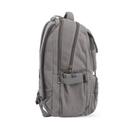 PARA JOHN 18'' Canvas Leather Backpack - Travel Backpack/Rucksack - Casual Daypack College Campus - SW1hZ2U6NDM4NzY0