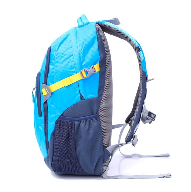 شنطة ظهر متعددة الإستخدامات قياس 19 إنش لون أزرق Backpack, 19'' Travel Laptop Backpack Hiking Travel Camping Backpack - PARA JOHN - SW1hZ2U6NDUzNzc3