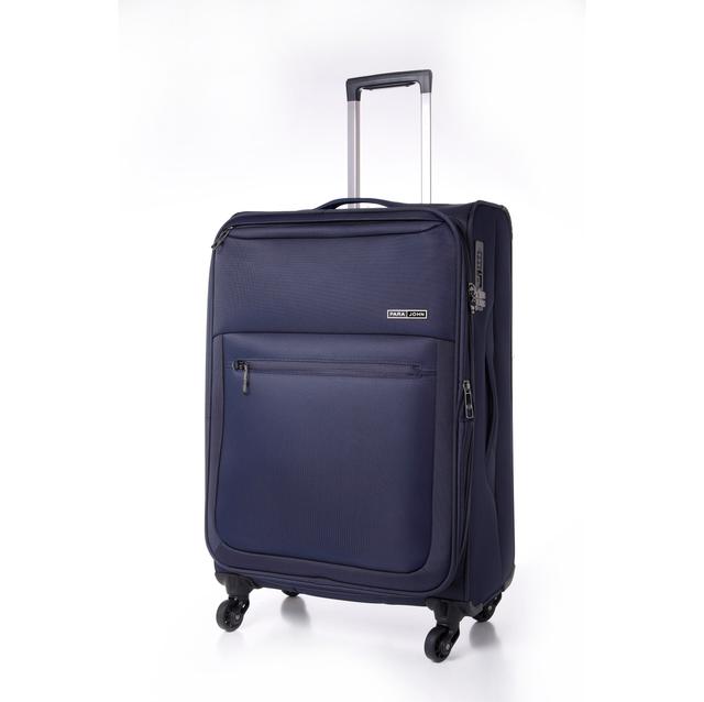 طقم حقائب سفر 3 حقائب مادة البوليستر بعجلات دوارة (20 ، 24 ، 28) بوصة كحلي PARA JOHN -Travel Luggage Suitcase Set of 3 - Trolley Bag, Carry On Hand Cabin Luggage Bag – Lightweight (20 ، 24 ، 28) inch - SW1hZ2U6NDM2Nzk4