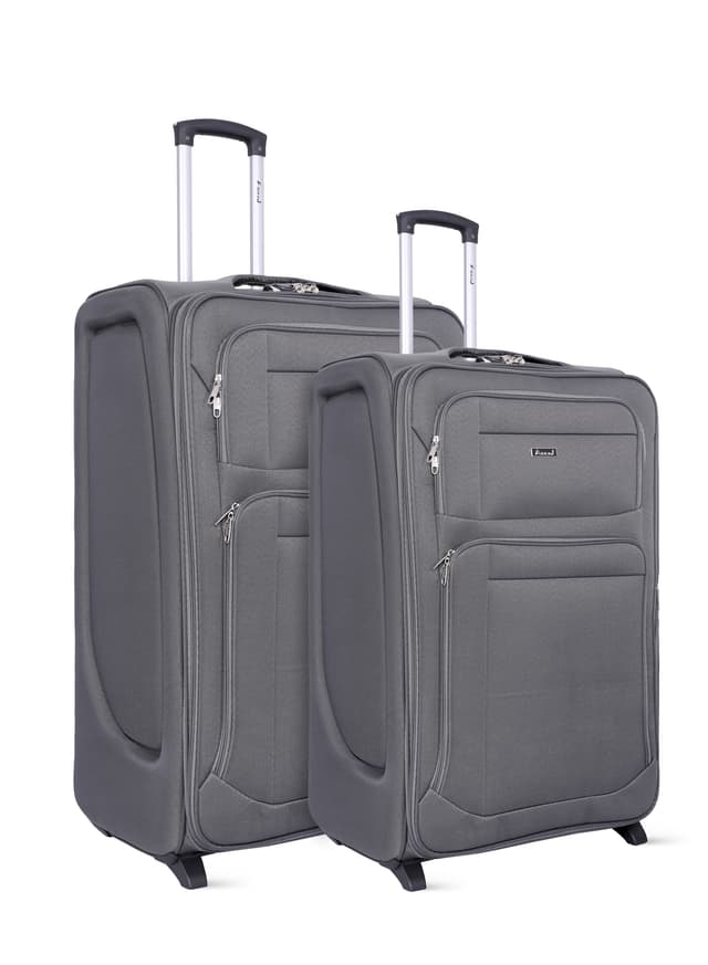 ABRAJ PARA JOHN Abraj 2 Pieces Soft Trolley Luggage Bags Set