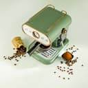 Geepas 3-in-1 Espresso Coffee Maker,1.0L Capacity, GCM41514 - Capsule System, With Thermometer,19 Bar Pump Pressure, Nespresso Compatible, Dolce Gusto Capsule, Coffee Powder Compatible, 2 Years Warranty