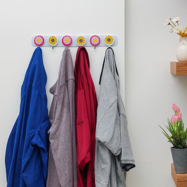 علاقة ملابس Delcasa 6 Pcs Clip Hook - 194596