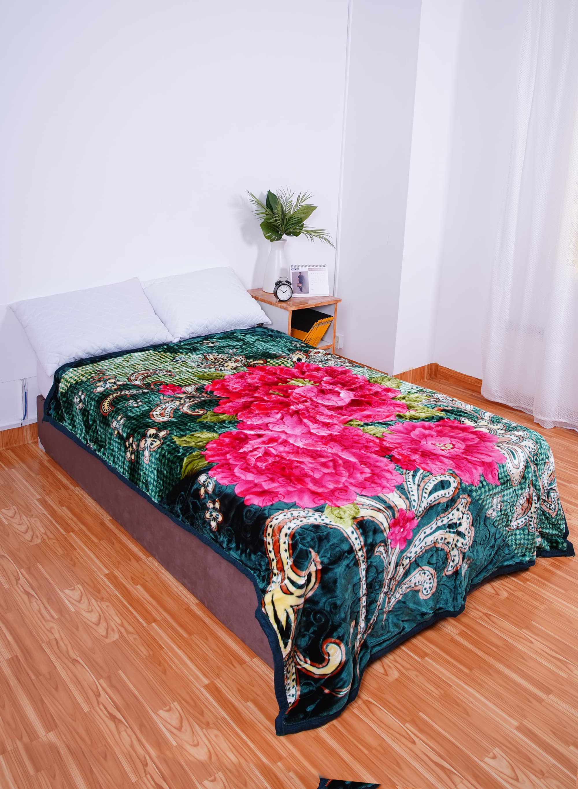 لحاف (بطانية) 160 × 220 سم PARRY LIFE Spinacho Single Ply Embossed Blanket