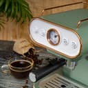 Geepas 3-in-1 Espresso Coffee Maker,1.0L Capacity, GCM41514 - Capsule System, With Thermometer,19 Bar Pump Pressure, Nespresso Compatible, Dolce Gusto Capsule, Coffee Powder Compatible, 2 Years Warranty