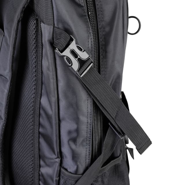 شنطة ظهر للتخييم بسعة 65 ليتر لون أسود Hiking Backpack 65L Mountain Camping Trekking Daypack Gear - PARA JOHN