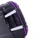 طقم حقائب سفر 3 حقائب مادة PP بعجلات دوارة (20 ، 24 ، 28) بوصة أسود PARA JOHN - Travel Luggage Suitcase Set of 3 -  Trolley Bag, Carry On Hand Cabin Luggage Bag - Lightweight (20 ، 24 ، 28) inch - SW1hZ2U6NDM3Njc4