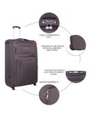 ABRAJ PARA JOHN Abraj 2 Pieces Soft Trolley Luggage Bags Set - 198110