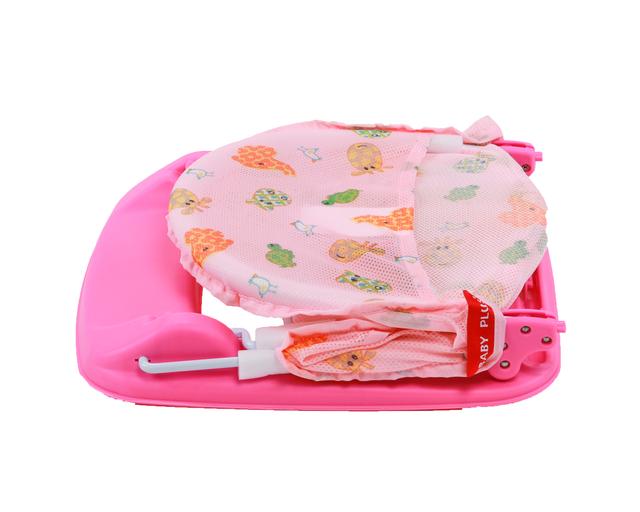 Baby Plus Baby Bather With 3 Position Recline Backrest - Pink - Baby Bather, Baby Item, Baby - SW1hZ2U6NDQyNzAy