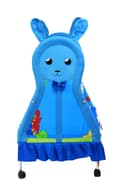 سرير للأطفال مع ناموسية أزرق Swing Cradle Cum Crib With - Baby Plus