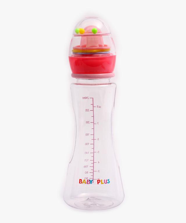 Baby Plus Feeding Bottle - Bpa-Free - Anti-Colic Baby Bottle - 250Ml - Newborn Essentials - Infant - SW1hZ2U6NDQ3OTAw