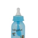 Baby Plus 8 OZ CEREAL FEEDER/NIPPLE (BOX=6PCS) BLU