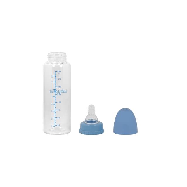 رضاعة أطفال (رضاعة بيبي) 6 قطع Baby Plus GLASS FEEDING  BOTTLE