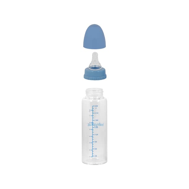 رضاعة أطفال (رضاعة بيبي) 6 قطع Baby Plus GLASS FEEDING  BOTTLE