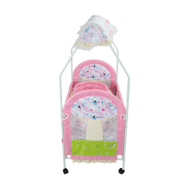Baby Plus Baby Bed - Baby Crib - Height Adjustable - Mosquito Net For Bassinet And Cot - Optimal
