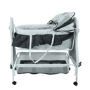 سرير للأطفال مع ناموسية أسود Baby Cradle With Swing Function And Mosquito Net - Baby Plus