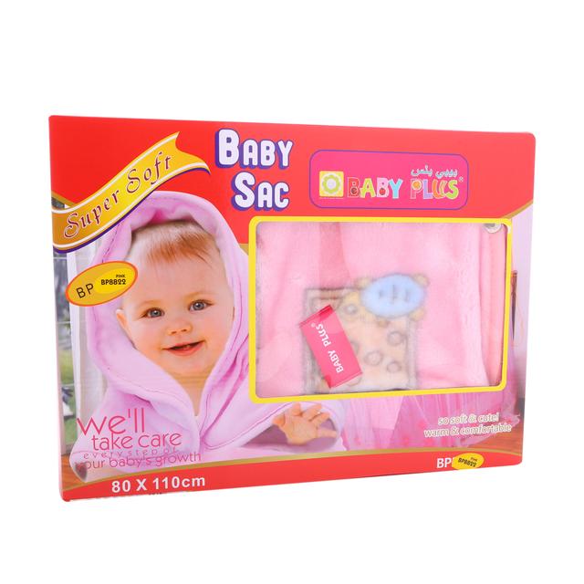 Baby Plus Baby Sac - Turtle Pink Baby Sac - Super Soft Sac - Multiple Uses Sac - Fits Babies 0-24 M - SW1hZ2U6NDQzNzk1