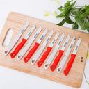 Delcasa 10Pcs Kitchen Paring Knife Set- All Purpose Small Kitchen Knife - Ultra Sharp Stainless - SW1hZ2U6NDQ3NjM2