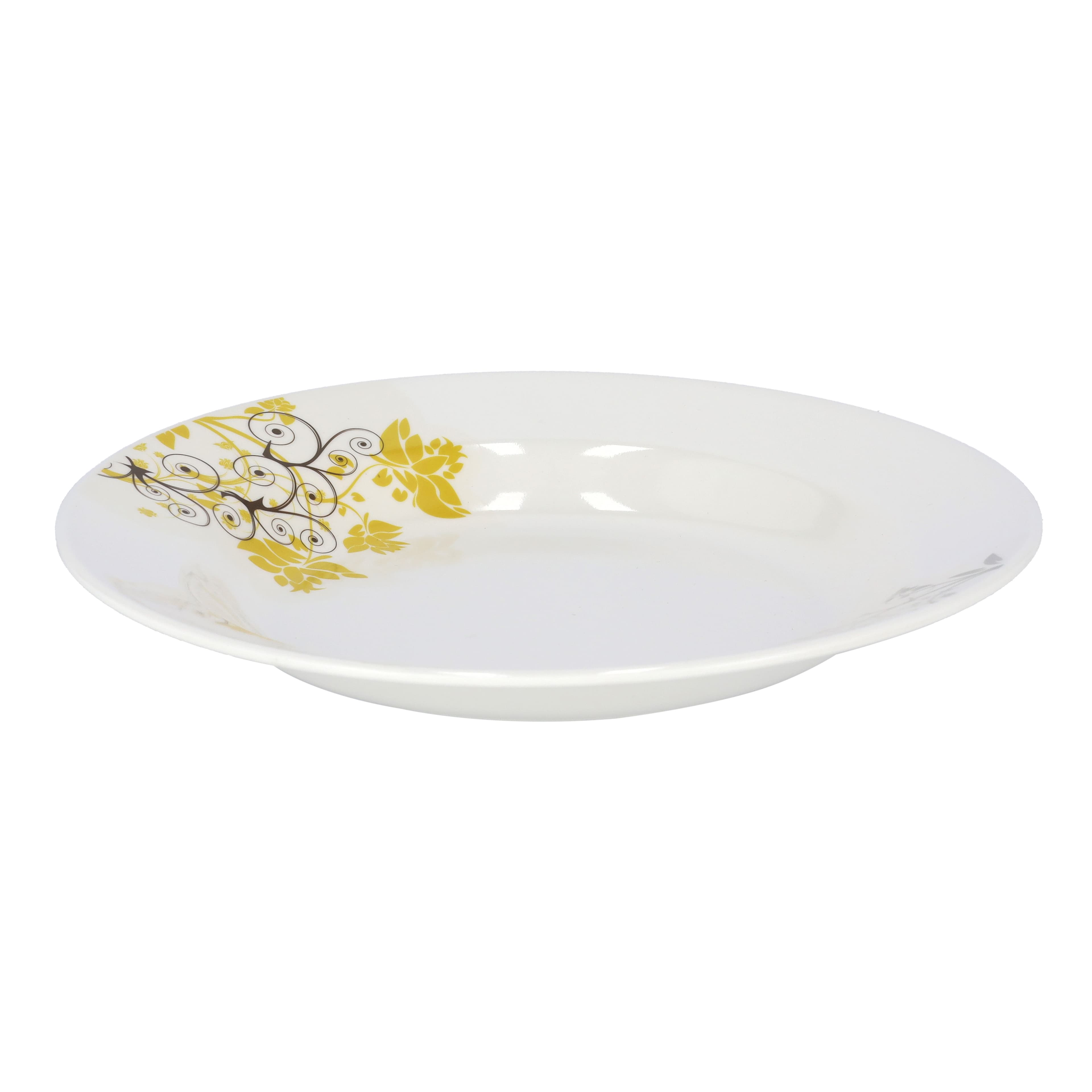 طبق عشاء Delcasa Deep Dinner Plate 10"