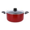 Delcasa Non-Stick Cookware Set, 9pcs, DC1995 | 3 Layer Durable Aluminium Construction | Tempered Glass Lid With Steel Frame | CD Bottom | Bakelite Handle | Dishwasher Safe