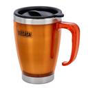 Delcasa Double Wall Travel Mug, 400ml/14oz Capacity, DC2141 | Stainless Steel Insulated Coffee Mug With Handle | Portable & Leak-Resistant | Keeps Your Drinks Hot Or Cold For Long Hours - SW1hZ2U6NDQ0MzEw