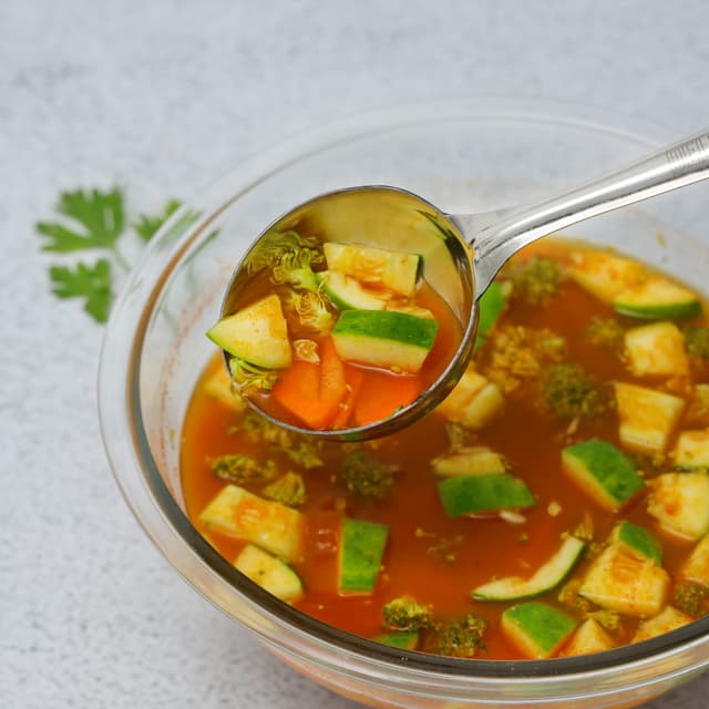 Delcasa Stainless Steel Deep Dosa Ladle, DC2256 | Easily Cleaned & Maintained | Perfect Dosa Making Spoon/Ladle | Dishwasher Safe | Hanging Loop | Ergonomic Handle