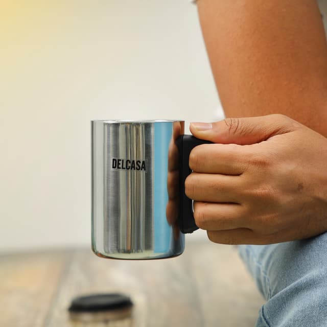 ماغ (كوب) 400 مل Delcasa Stainless Steel Travel Mug - 199025