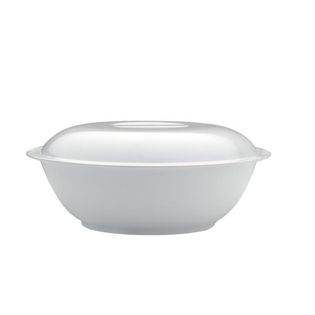 Delcasa 8-inch Bowl with Cover, Food Grade Melamine, DC2337 - Easy to Store, Durable and Chip Resistant, Dishwasher Safe, Breakfast Cereal Dessert Serving Bowl, Ideal for Home & More - SW1hZ2U6NDUwMzY1