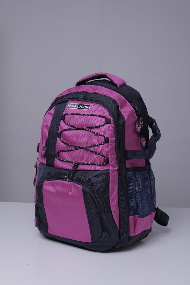 شنطة ظهر متعددة الإستخدامات مقاس 18 – زهري  PARA JOHN Backpack Rucksack - Travel Laptop Backpack - SW1hZ2U6NDUzMTAw
