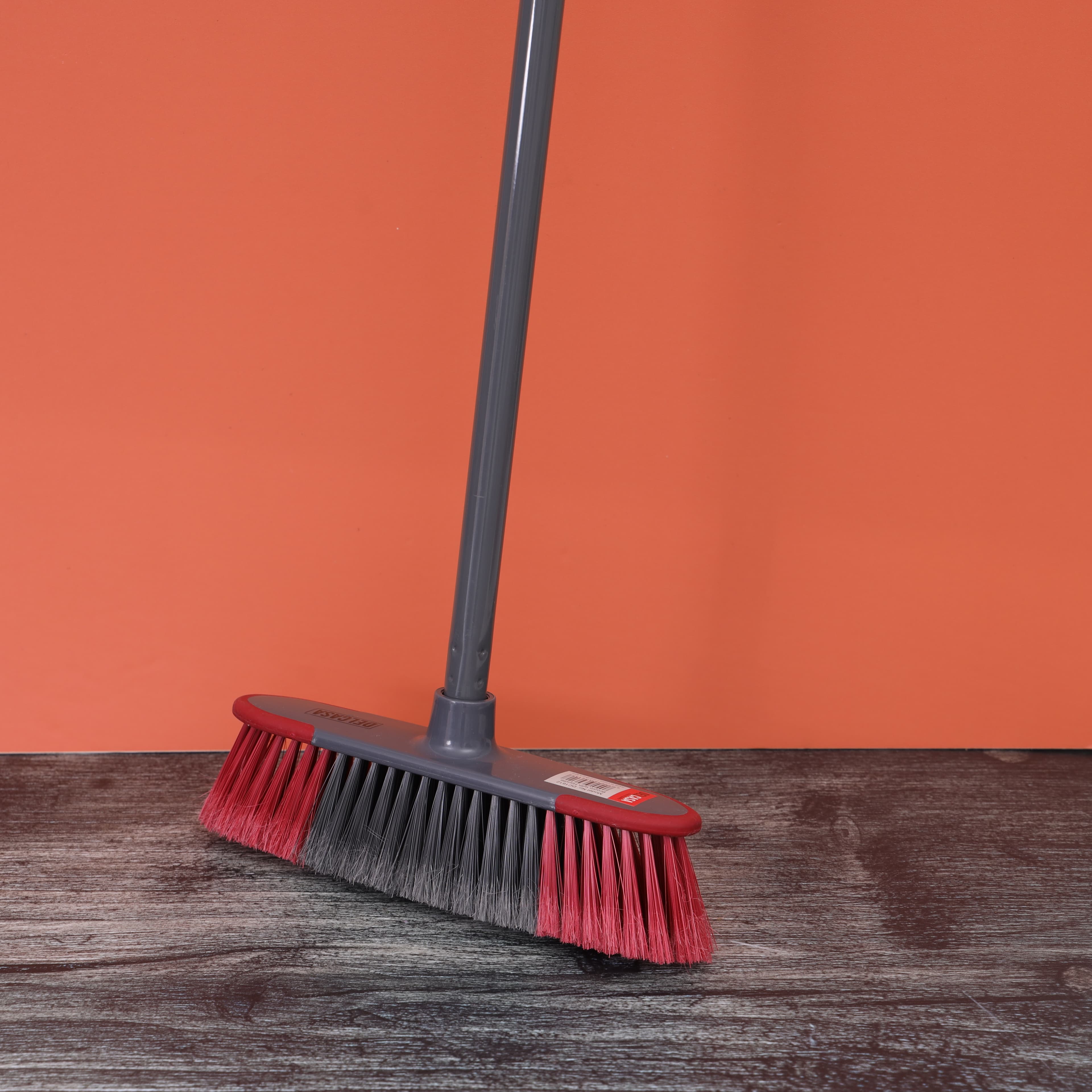 Delcasa Broom With Handle - Indoor Sweeping Broom Brush - The Perfect Indoor Sweeping Kitchen Floor