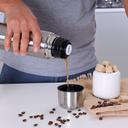 مطارة ماء ( حافظة ماء ) 1 لتر - فضي Royalford  - Stainless Steel Vacuum Bottle - Stainless Steel Flask & Water