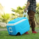 Royalford Insulated Ice Cooler Box, 45L, RF10482 | Portable Cooler Box | 3 Layer PP-PU-HDPE | Premium Quality Polymer | Thermal Insulation | Large High Performance Cooler Box