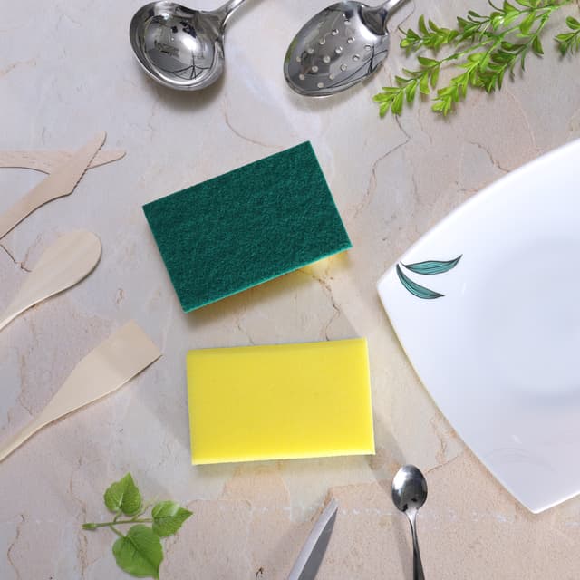 ليفة مواعين قطعتين من رويال فورد Royalford Sponge Scrubber Set, 2 Pcs