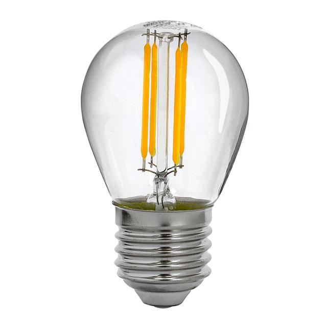 Geepas LED Filament Light, With 4W Power, GESL55091 | 15000 Hrs Lifetime | 3000k Color Temperature | 400lm Lumens | E27 Base Connector | CRI>80Ra - SW1hZ2U6NDUwNTY3