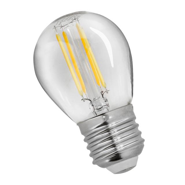 Geepas LED Filament Light, With 4W Power, GESL55091 | 15000 Hrs Lifetime | 3000k Color Temperature | 400lm Lumens | E27 Base Connector | CRI>80Ra - SW1hZ2U6NDUwNTcx